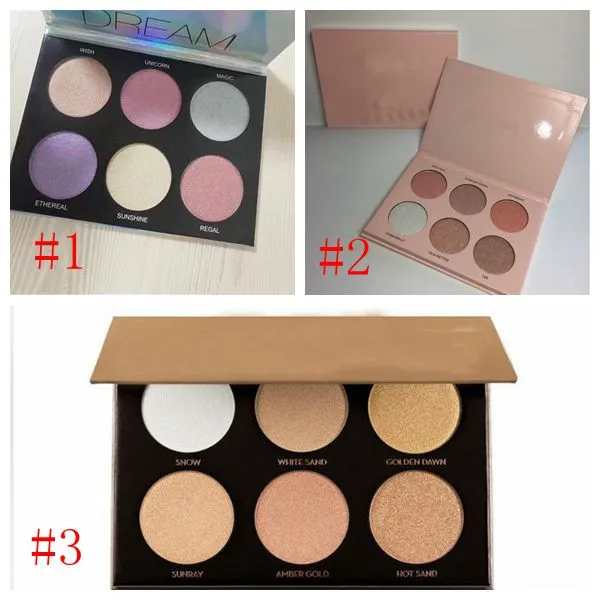 New Makeup Eyeshadow Palette ULTIMATE GLOW/Guerriero/Dream 3 styles Highlighter Top Quality