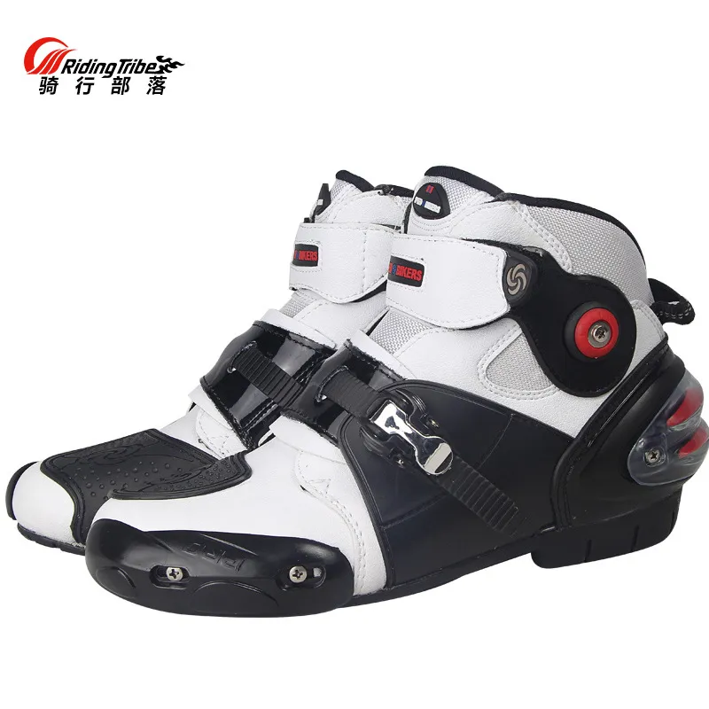 Equitação dos homens Tribo Motos Botas velocidade Waterproof Motorbike Shoes motocross altos Bota sujeira Botas moto sport touring Shoes