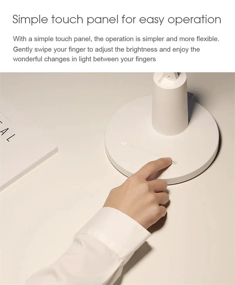 Original Xiaomi Youpin Yeelight Eye Protection Table Lamp Prime Smart LED Smart Touch LED Light 3013616 B1