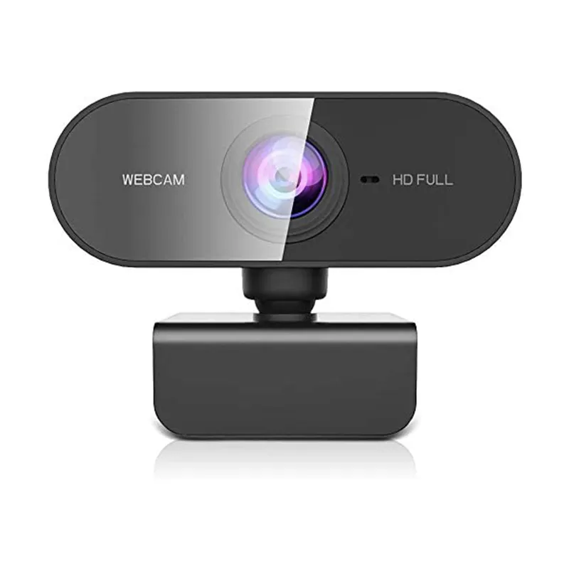 Webcam con microfono, streaming HD 1080P per computer, webcam USB plug and play per PC, laptop, desktop, videochiamate, conferenze, lezioni online.