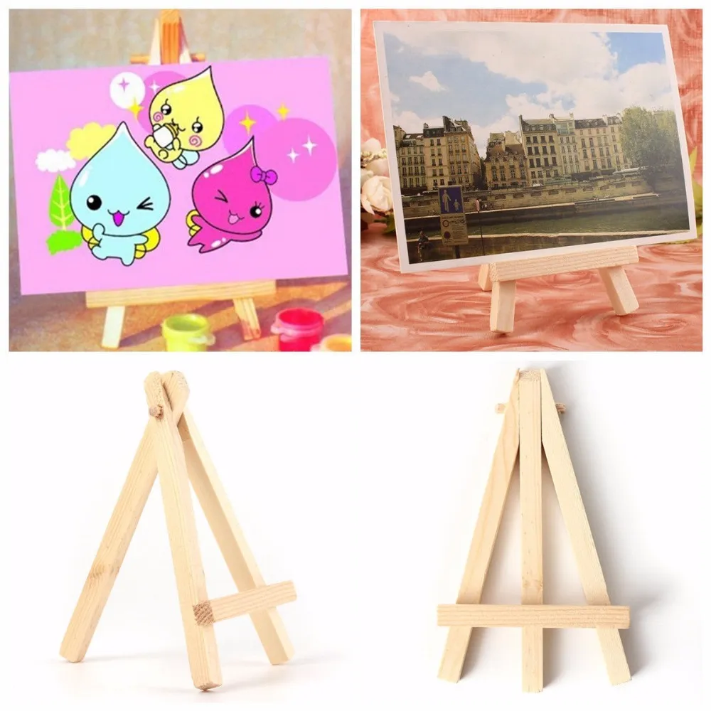 MINIATURE WOODEN EASEL Painting Art Photo Display Small 
