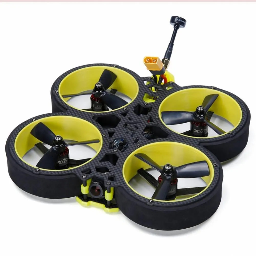 Iflight Bumblebee Cinewhoop 142mm 3 인치 FPV 레이싱 드론 F4 40A 500MW CADDX RATEL 카메라 BNF -FRSKY R -XSR 수신기