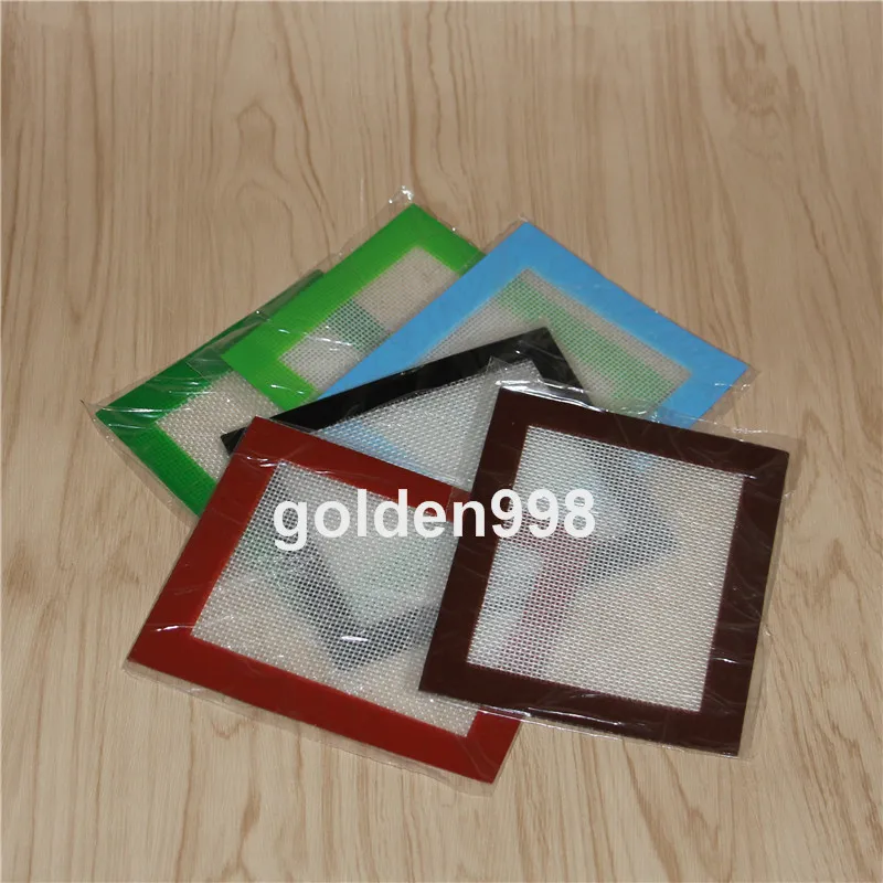 Non Stick Silicone Dab Mats For Wax 14cm X 11.5cm 5.5 X 4.52 Inch Silicone  Baking Mat Dab Oil Bake From Golden998, $0.55