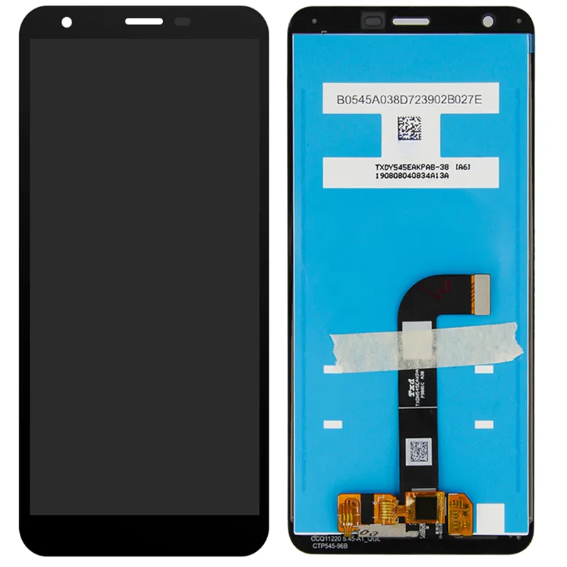 Para LG K30 Aristo 4 Plus LCD Painéis X320 x2 5.45 polegadas Tela de exibição sem peças de substituição de quadro Preto