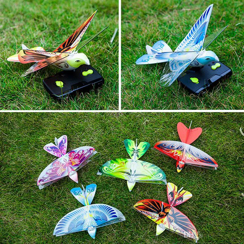 New Arrival Mini Foam Anti-Crash RC Drone TECHBOY 98007+ 2.4GHz RC Bird Remote Control Authentic E-Bird Flying Bird Aircraft Plane RC Toys