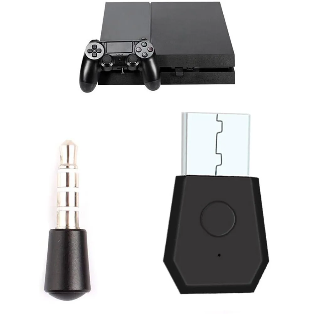 PS4 PlayStation Bluetooth için Bluetooth Verici Bluetooth Bluetooth 4.0 Kulaklık Alıcı Dongle Dhl FedEx Ups Ücretsiz Kargo