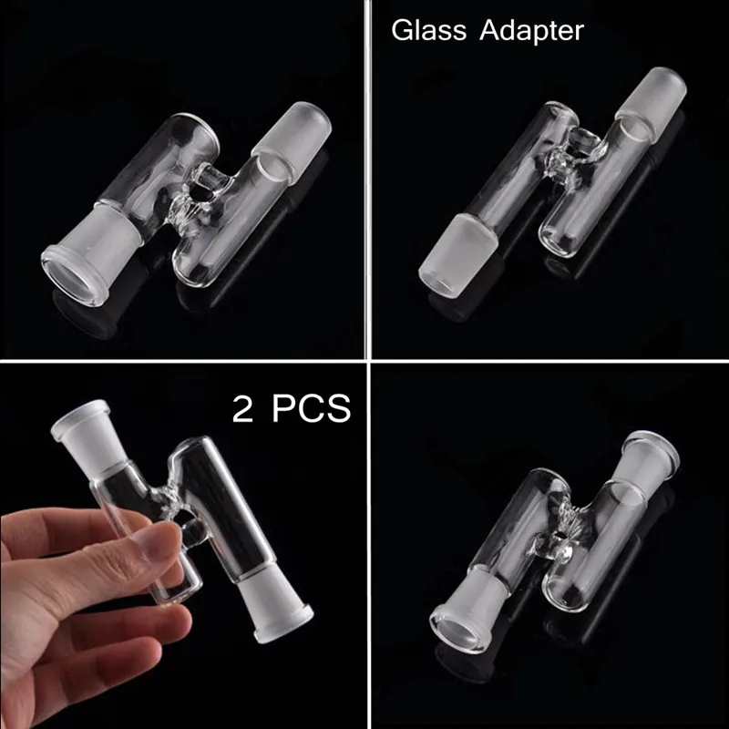 Hookahs Glass Reclaim Adapter Mannelijk Vrouw 14mm 18 mm Joint Reclaimer Adapters Ash Catcher voor Oil Rigs Glass Bongwaterpijpen
