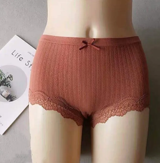 Sexy Ladies Modal Underwear Woman Panties Fashion Lace Briefs High Quality  Cotton Mid Waist Cute Women Underwear Lingerie From Honeytoystore, $1.48