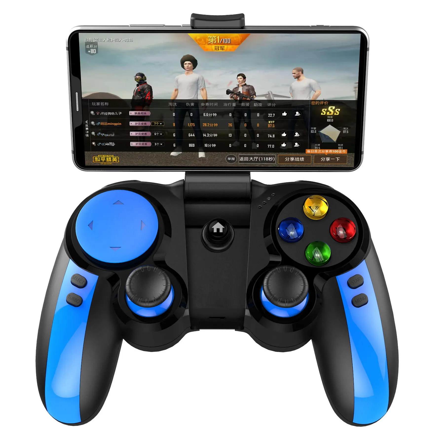 Controle para jogos de celular g5, joystick para pubg jogo com