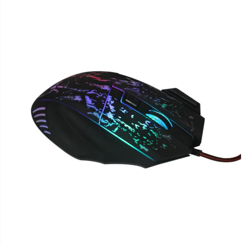 Original Gaming mouse 5500DPI 7 Buttons LED Backlight Optical USB Wired Mouse Gamer Mice Laptop PC Computer Mouses Gaming Mice for3863126