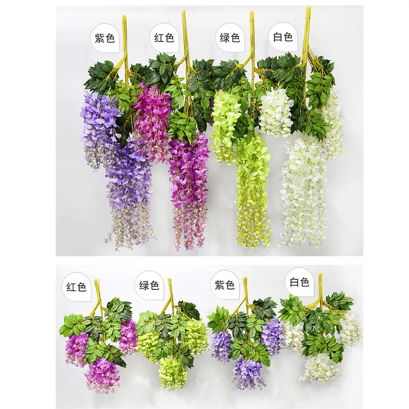 6pcs Faux Vines Artificial Ivy Hanging Garland Fake Plant Vines for Home  Garden Wedding Decor Indoor Outdoor Hanging Decorations