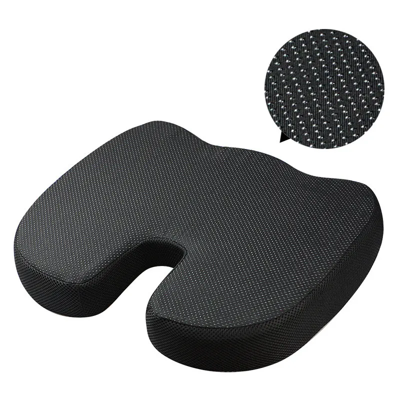 Gel Enhanced Orthopedic Seat Cushion Non-Slip Orthopedic Gel & Memory Foam Coccyx Cushion for Tailbone Pain Office Chair Car Seat 235K