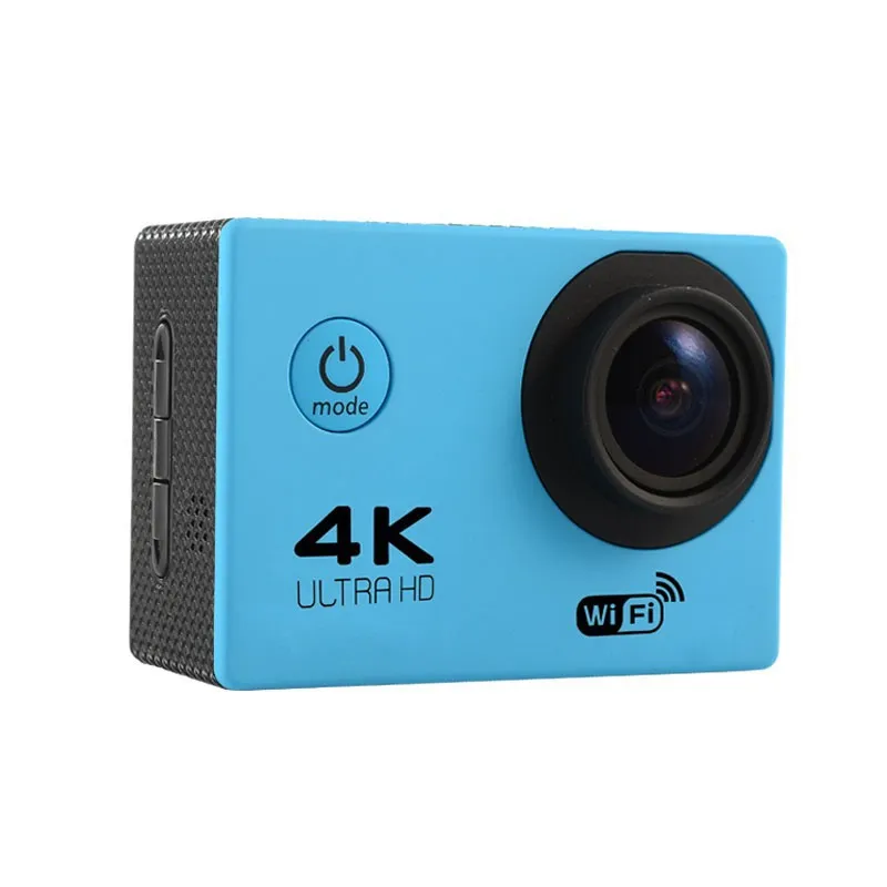 4K Action Camera F60 AllWinner 4K / 30fps 1080p Sport Wifi 2.0 "170d hjälmkamera undervattens gå vattentät + detaljhandelslåda