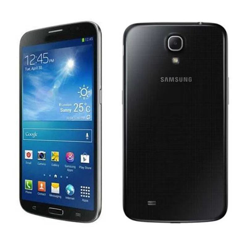 Orijinal Samsung Mega 6.3 I9200 Cep Telefonu Wi-Fi GPS 3G 8.0MP 1G / 16G Çift çekirdekli yenilenmiş telefon