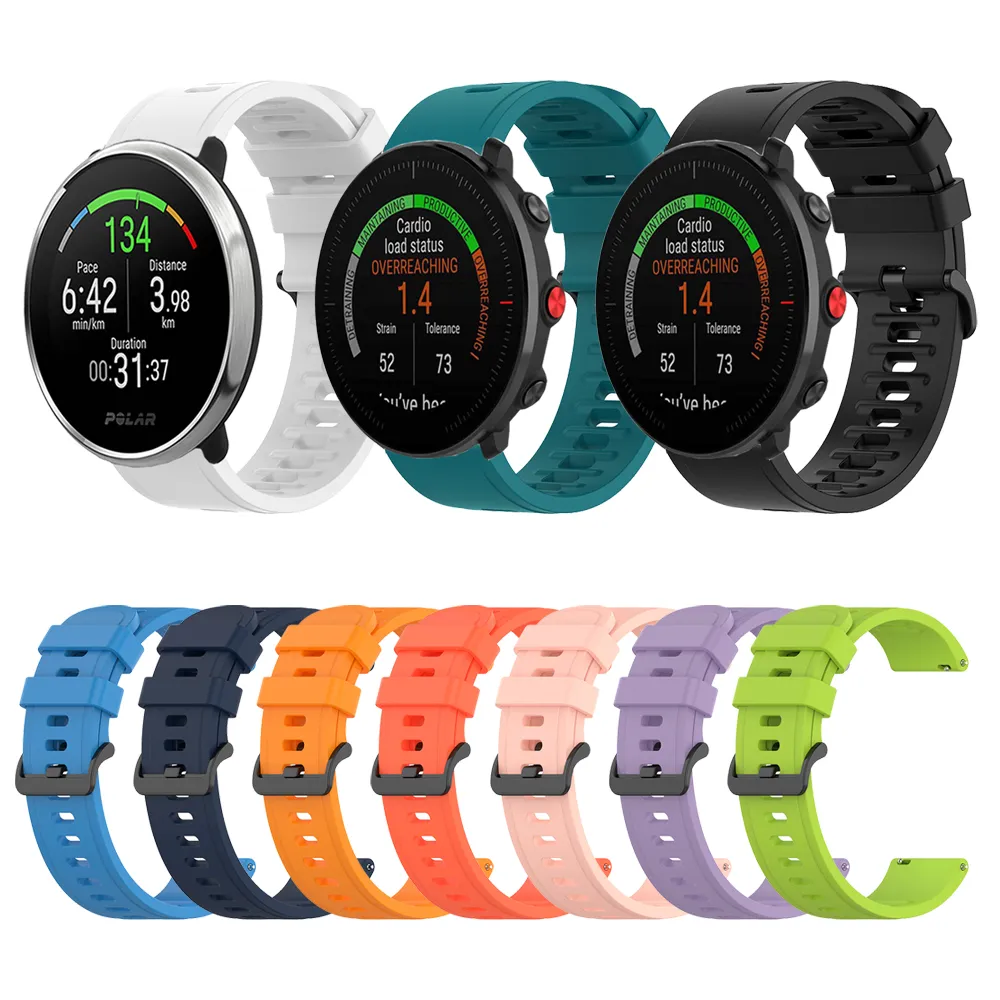 Reemplazo De Correa De Silicona Para Smart Reloj Polar Vantage M La Correa  De Muñeca Para Polar Pulsera Ignite De 1,07 €