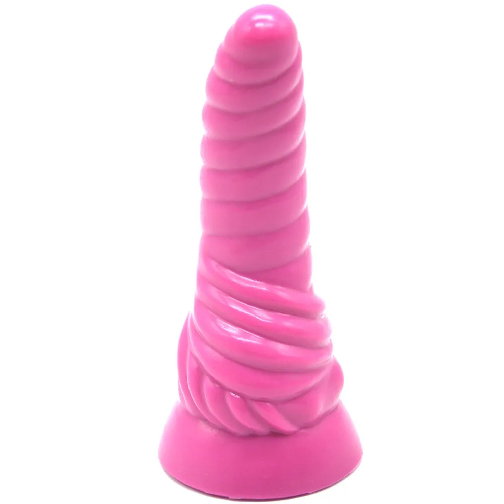 sexspielzeug tipps Kaufen Silikon Halbrealistischer Dildo Groß 18,5 cm - Silikondildo main image 0