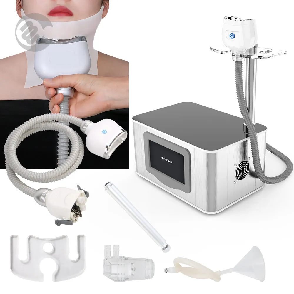 360 Degree Frozen System U-Shape Fat Loss Double Chin Removal Beauty Machine Facial Shaping Device Spa Use
