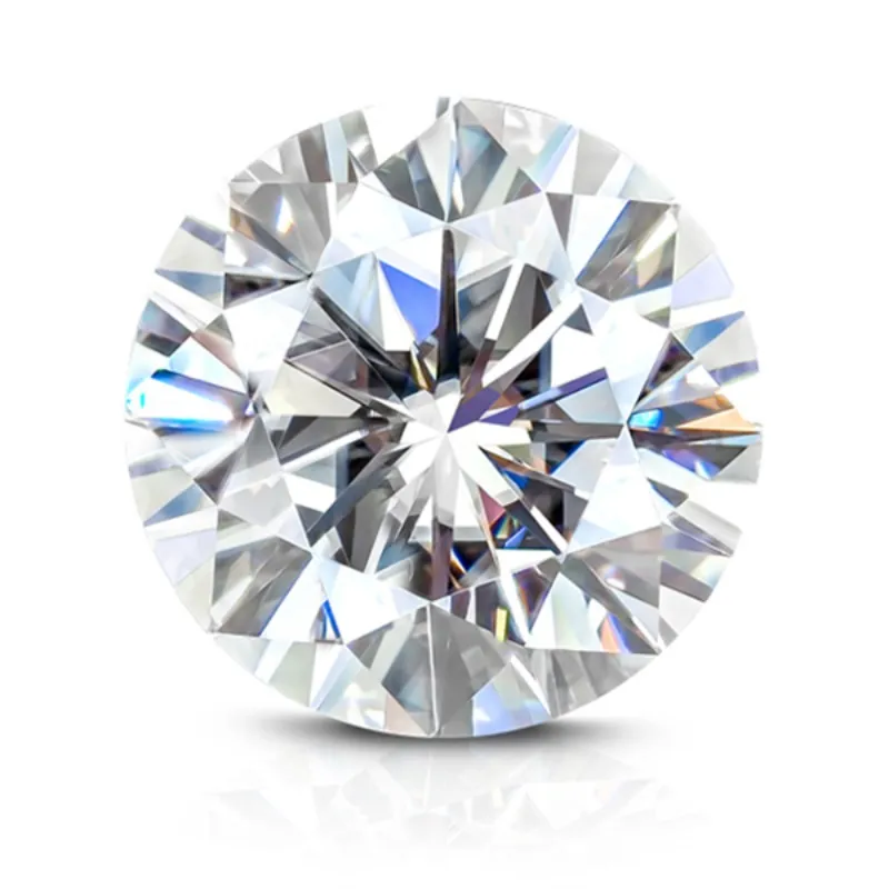 Inclusief Certificaat Test Positief Lab Gegroeide Diamond Losse Moissanite Gems 0.6 CT GH-kleur 5,5 mm Briljant Snijd VVS Ronde Vorm