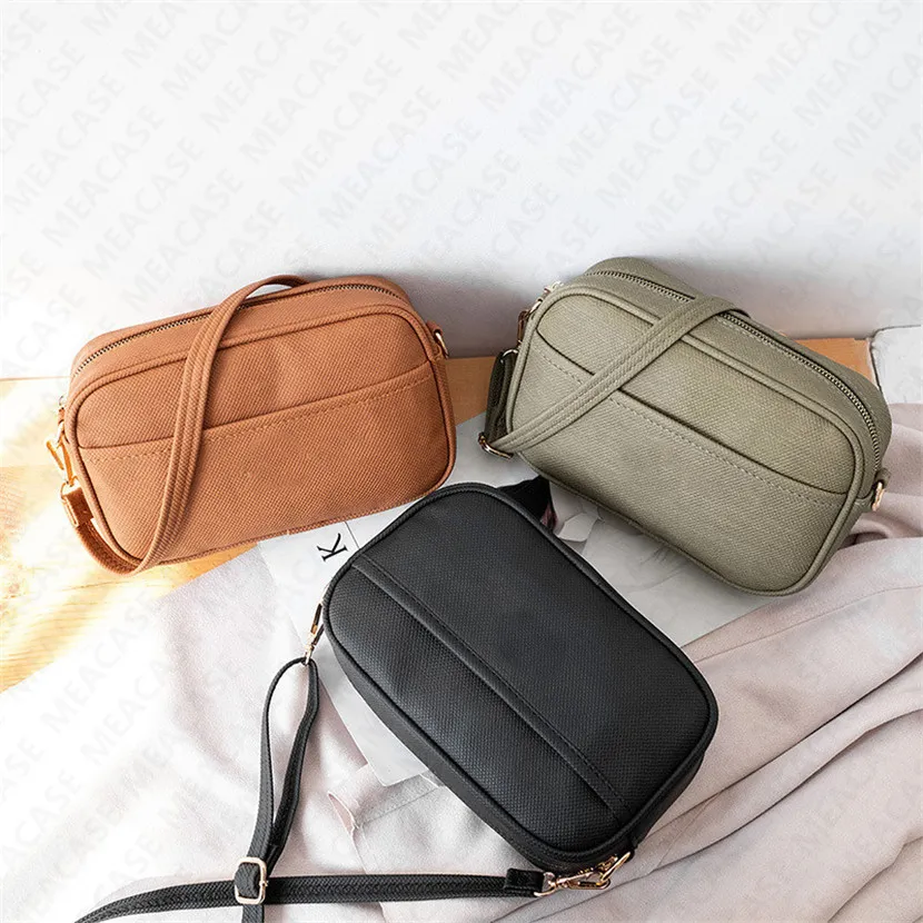 Designer PU Leather Women Fanny Pack backpacks Adjustable One-shoulder Bag Ladies Zipper Crossbody Messenger Bags Party Purse Evening Bag D7213