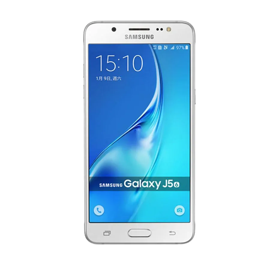 Renovierte ursprüngliche Samsung Galaxy J5 J500F Quadcore 1,5 GB RAM 16 GB ROM 5.0 "4G LTE -Mobiltelefon mit Zubehör versiegelter Box