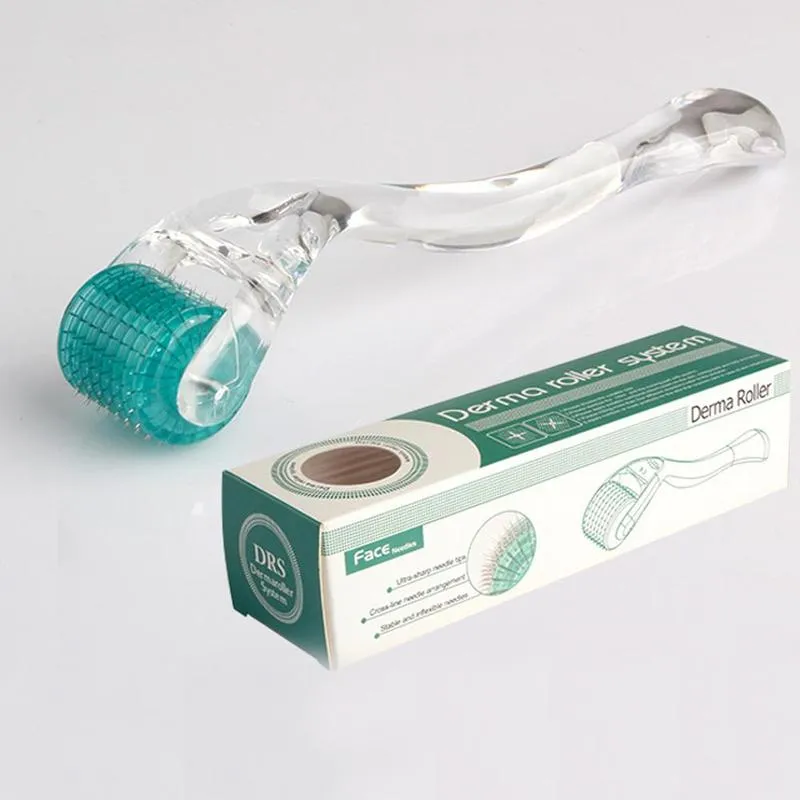DRS Titanium Micro Needle dermaroller for Skin Rejuvenation Wrinkle Acne Scar Dark Circle 192 Micro Needle Derma Roller