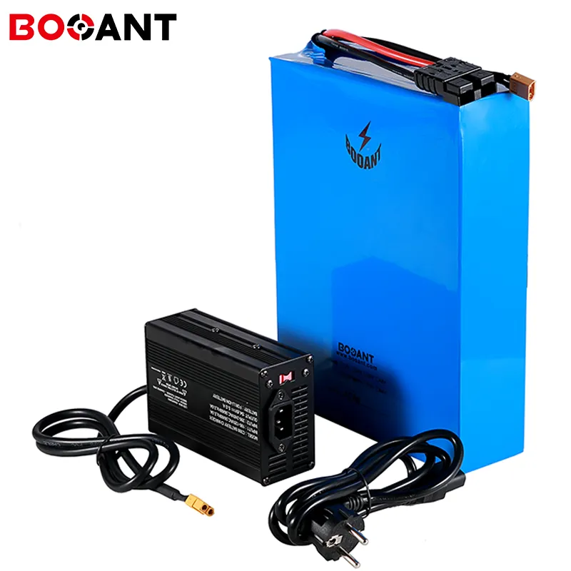 Batterie de vélo électrique 60V 30Ah 2000W 2500W haute capacité batterie au Lithium 50A BMS intégrée 60V avec chargeur 5A livraison gratuite