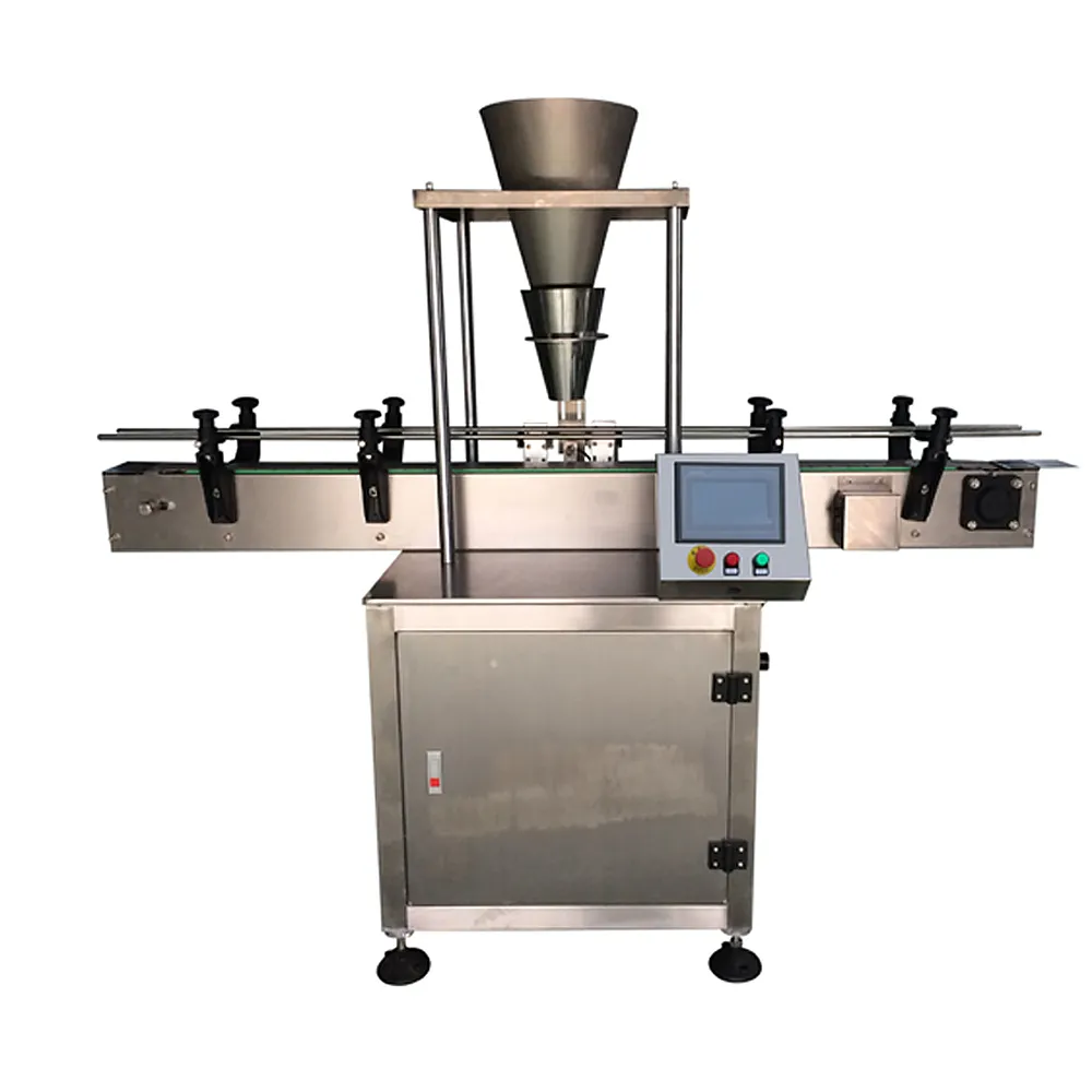 Latest Automatic Nuts Snacks Granule Weighing Filling Granule Can Filling Machine