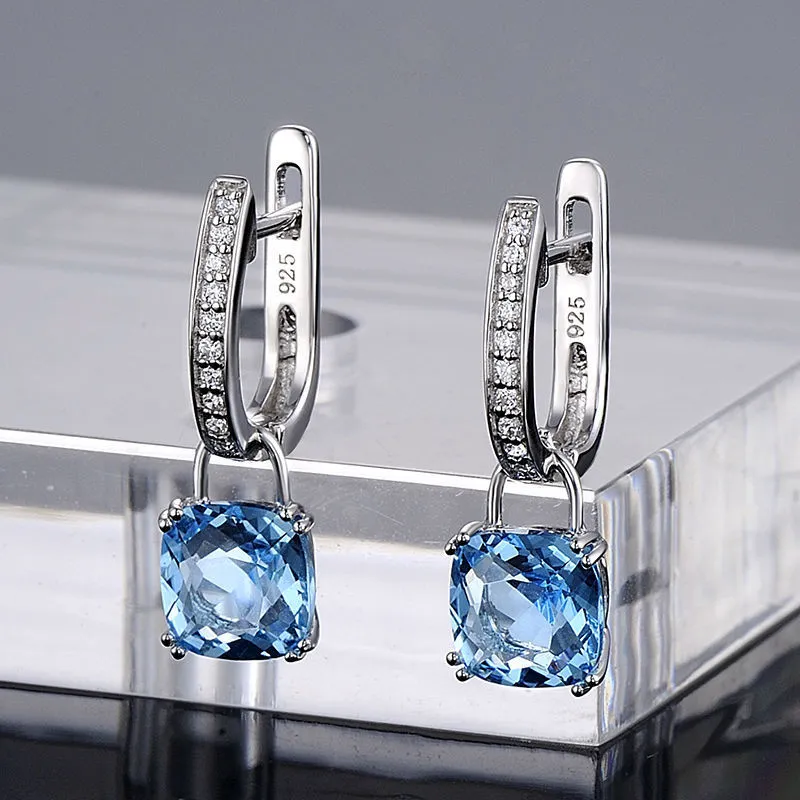 Silver Earrings E304362BLGZ1SL925-SV3