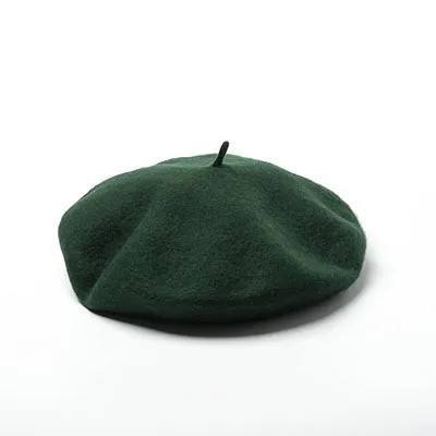 Makoto Nobu Béret Français En Laine - Chapeau Décontracté Vintage Unisexe Pour Homme Et Femme