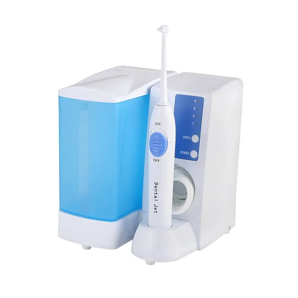 Familjanvändning Ozon Vatten Dental Jet med 4 Jets Tand Spa Rengöringsmedel Tryckkontroll med ozon sterilisator Oral Care Dental Spa Irrigator