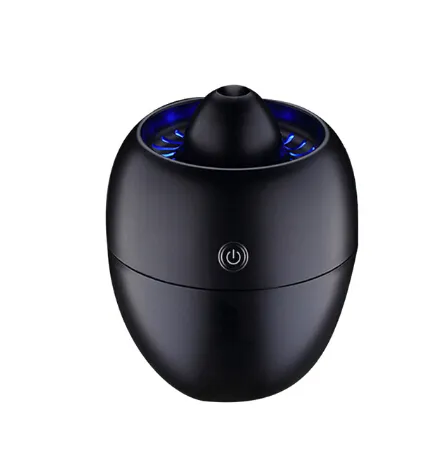 Umidificatore d'aria da 260 ml Diffusore di aromi per auto USB Umidificador Diffuseur Huile Essentiel Mist Maker portatile Luce LED blu