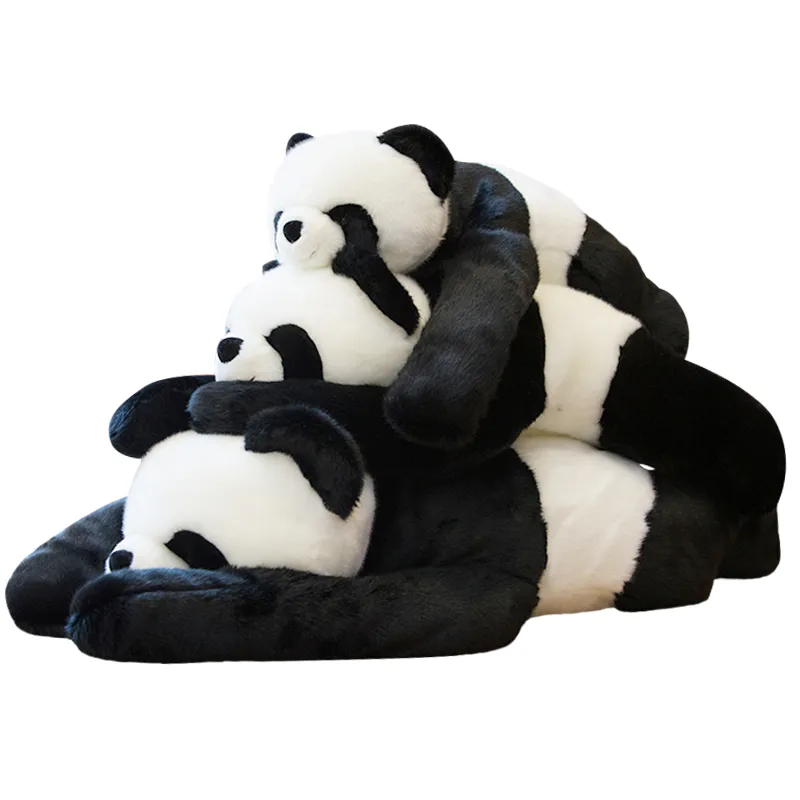 Soft And Cute 28 Inch Panda Panda Soft Toy Perfect Gift For Kids And Adults  Black And White Shoulder Bear Doll DY50576 From Dorimytrader, $42.05