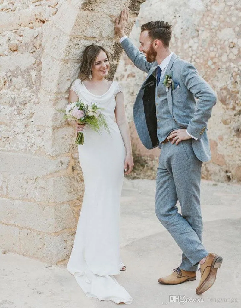 Costume mariage lin new arrivals