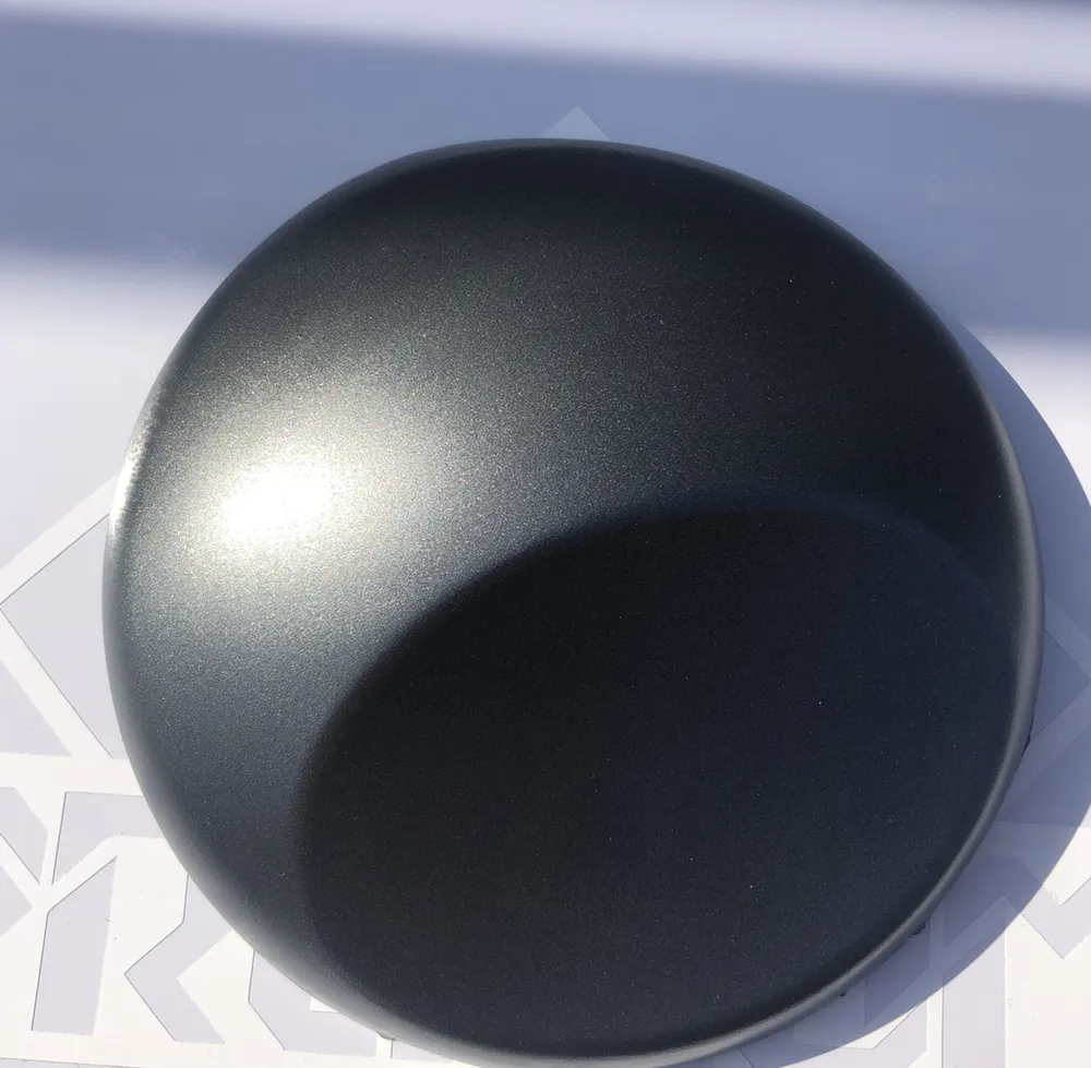 Антрацитово-серая матовая металлизированная виниловая пленка для всего автомобиля с воздушно-пузырьковой пленкой для автомобиля с низкоклейким клеем, качество 3M 2742