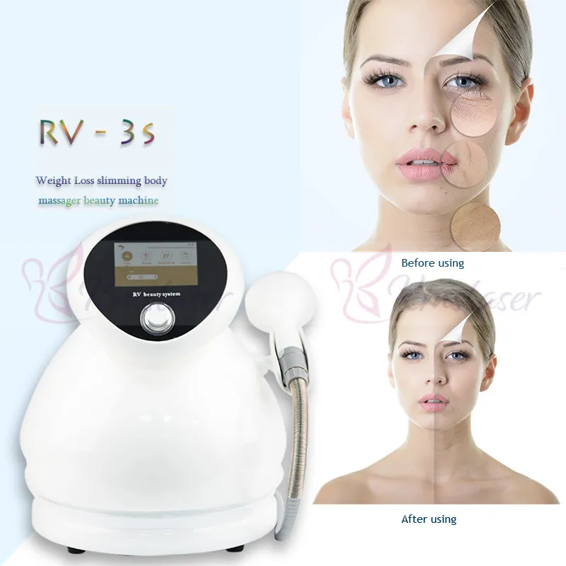 2019 Nieuwe RF Afslanken Machine Foto Licht Rood Blauw LED Lichttherapie voor Ogen Gezicht Body Behandeling Machine