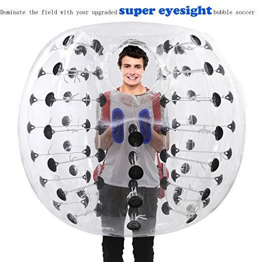 1.5m 0.8mm Inflatable Bumper Football Body Zorbing Bubble Soccer Ball Human Bouncer Professional manufacturer