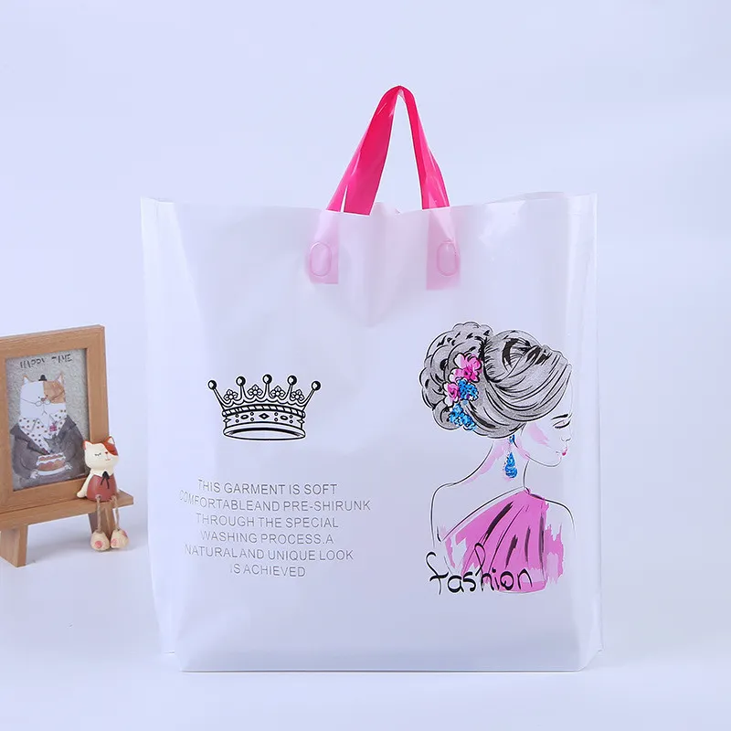 Wholesale Multi Purpose Plastic Paper Bags With Handles With