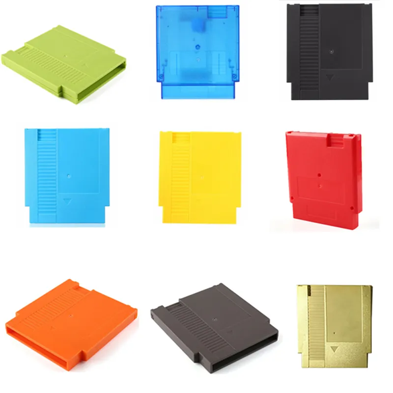 Custodia rigida Adattatore da 60 pin a 72 pin per custodia per cartucce di carte da gioco Nintend NES Shell con viti SPEDIZIONE VELOCE di alta qualità