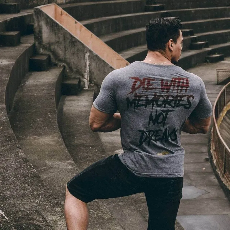 Camisetas Ropa Masculina Para Gimnasio Hacer Ejercicio Ropa De