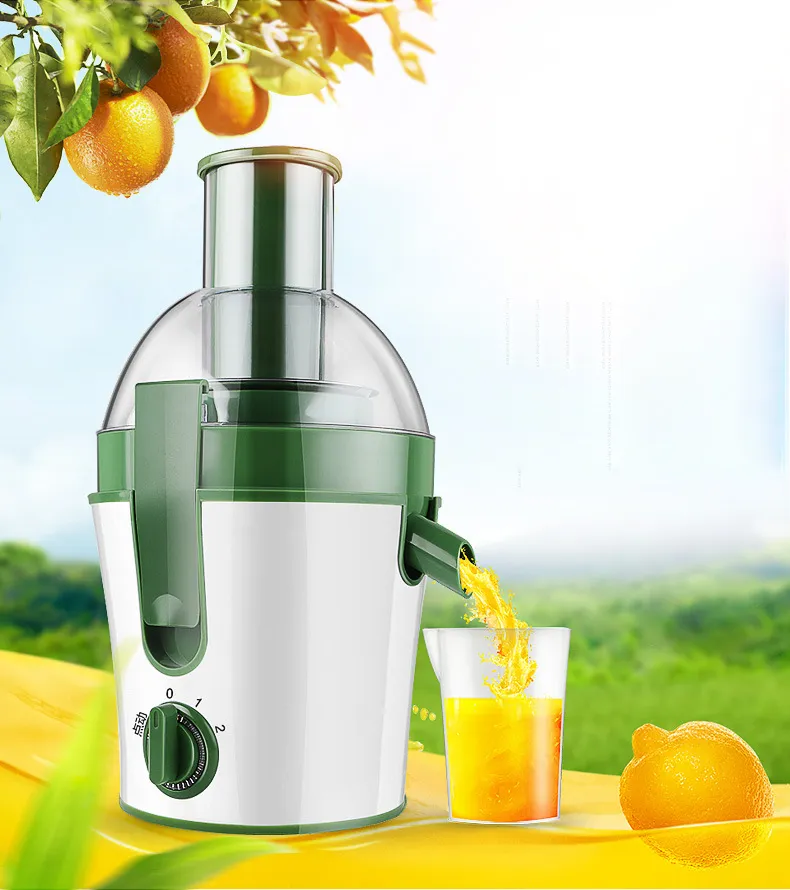 Hushållsjuicermaskin multifunktionell juicepresser Mini Electric Cooking Machine Baby Juice Machine Ny Slag Juice Separation