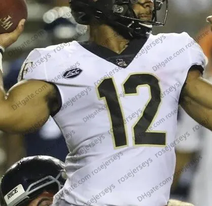 Custom Football Jersey - Any Number & Name, White/Black
