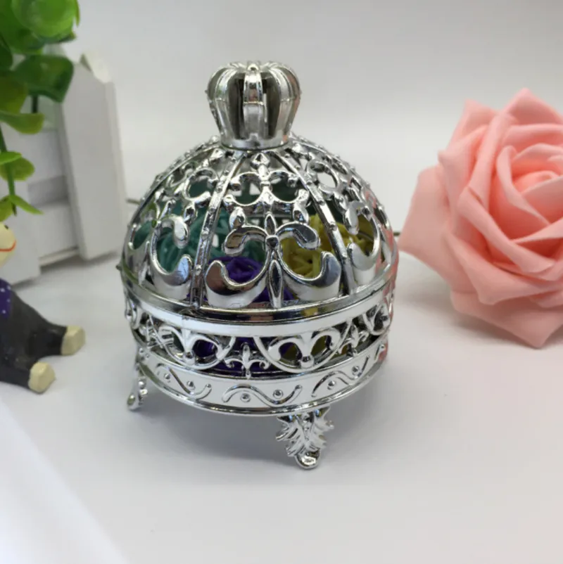Censer Shape Candy Box  Silvery Gift Box Party Wedding Favors