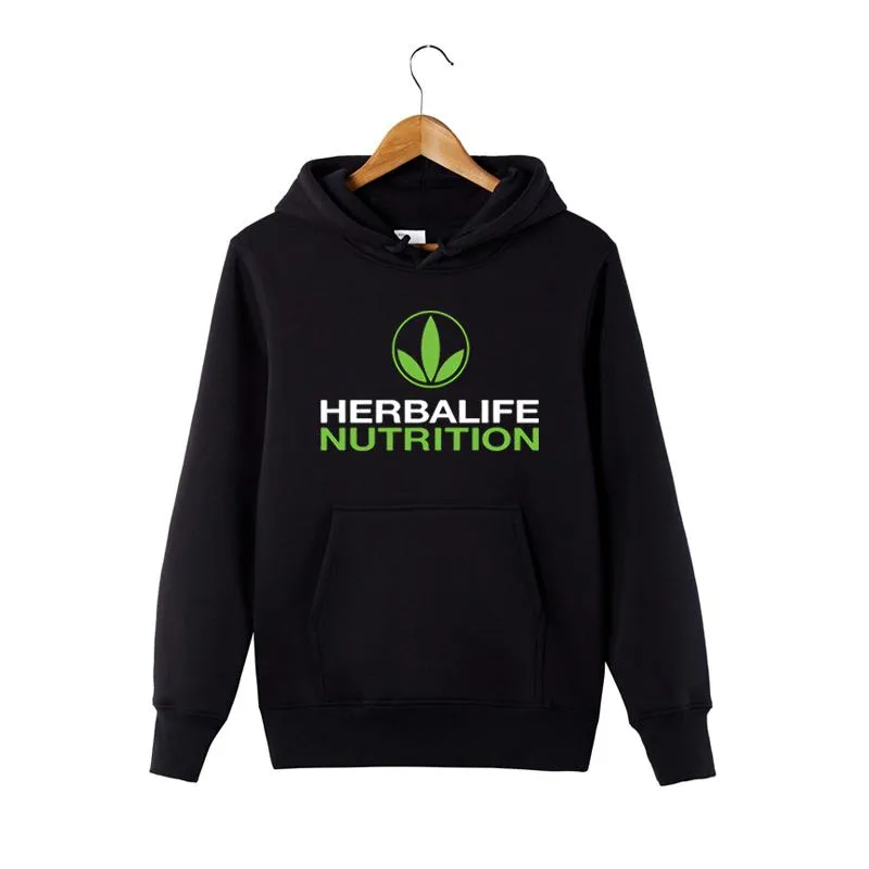 Herbalife Nutrition Printed Hoodie Men Women Green Logo Herbalife Graphic Hoodie Sweatershirt