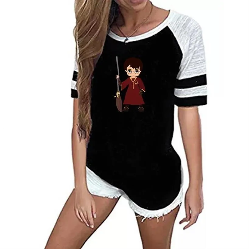 2019 Fashion Harry Potter Cartoon Printt Shirt For Womenragla T