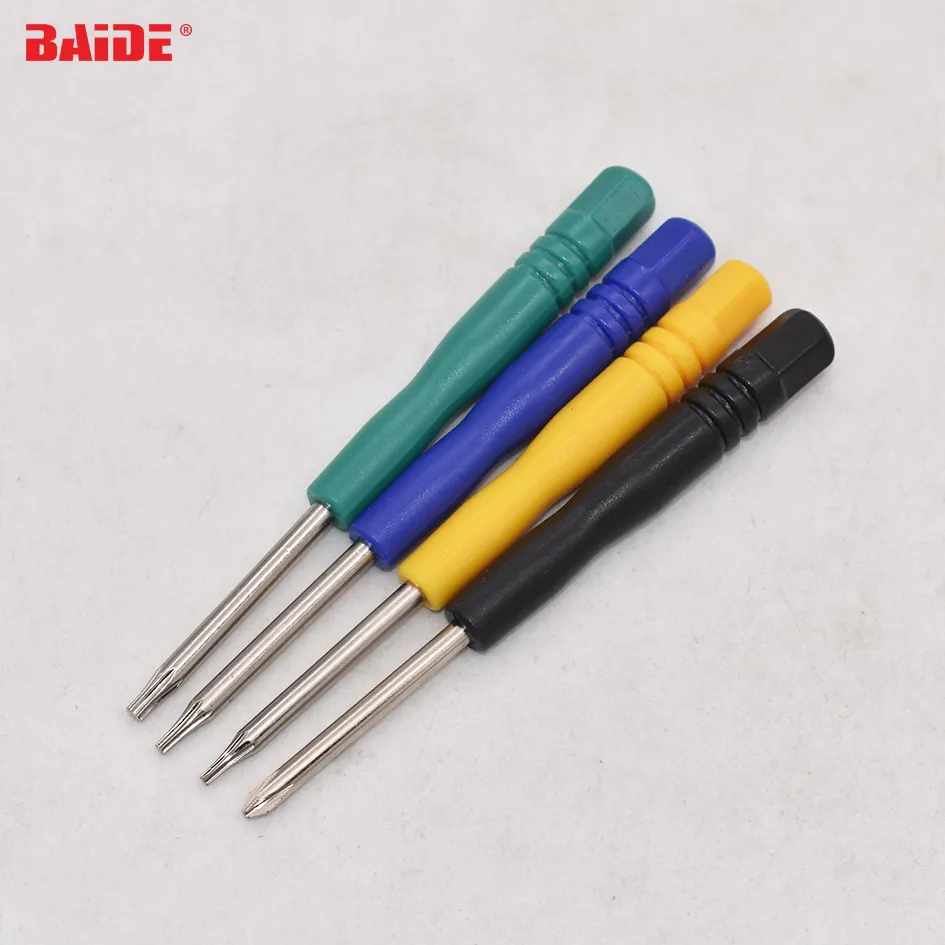 3.0mm Yellow Green Blue Black High Quality Mini Screwdriver