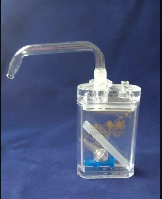 Accessori per bong in vetro con vaso trasparente piatto ﾠ, pipe per fumatori in vetro colorate mini multicolori Hand Pipes Best Spoon glas