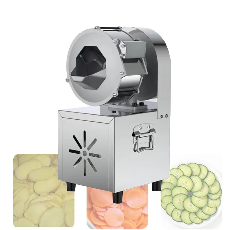 Electric Fruit And Vegetable Slicing Machine Stainless Steel Household Potato Slicer Radish