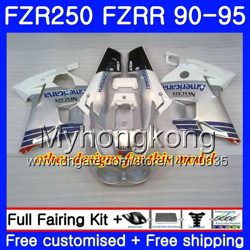 フェアリングカワサキニンジャ250：ヤマハFZR 250のブラック