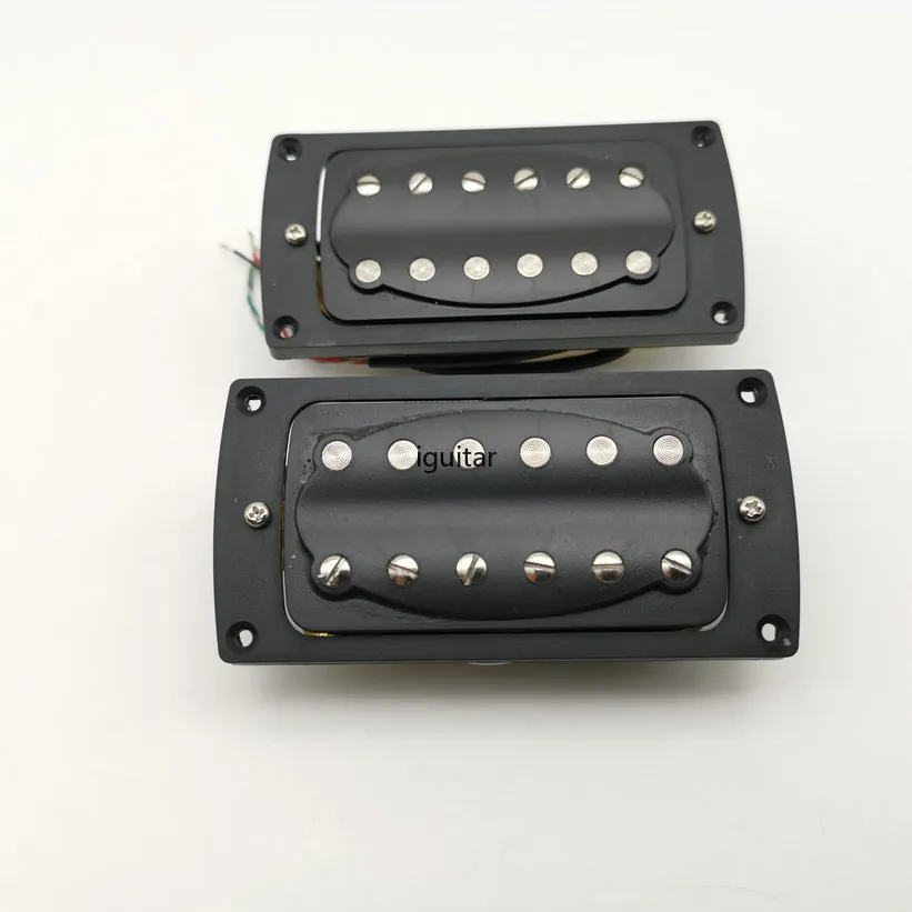 Micros de guitare noirs Humbucker Neck And Bridge Micros de guitare électrique 4C