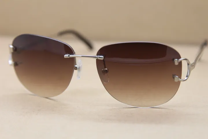 도매 - 패션 트렌드 선글라스 브랜드 2017 여성을위한 핫 선글라스 저렴한 가격 UV400 Protection Sunglasses 4193828 무테 선글래스